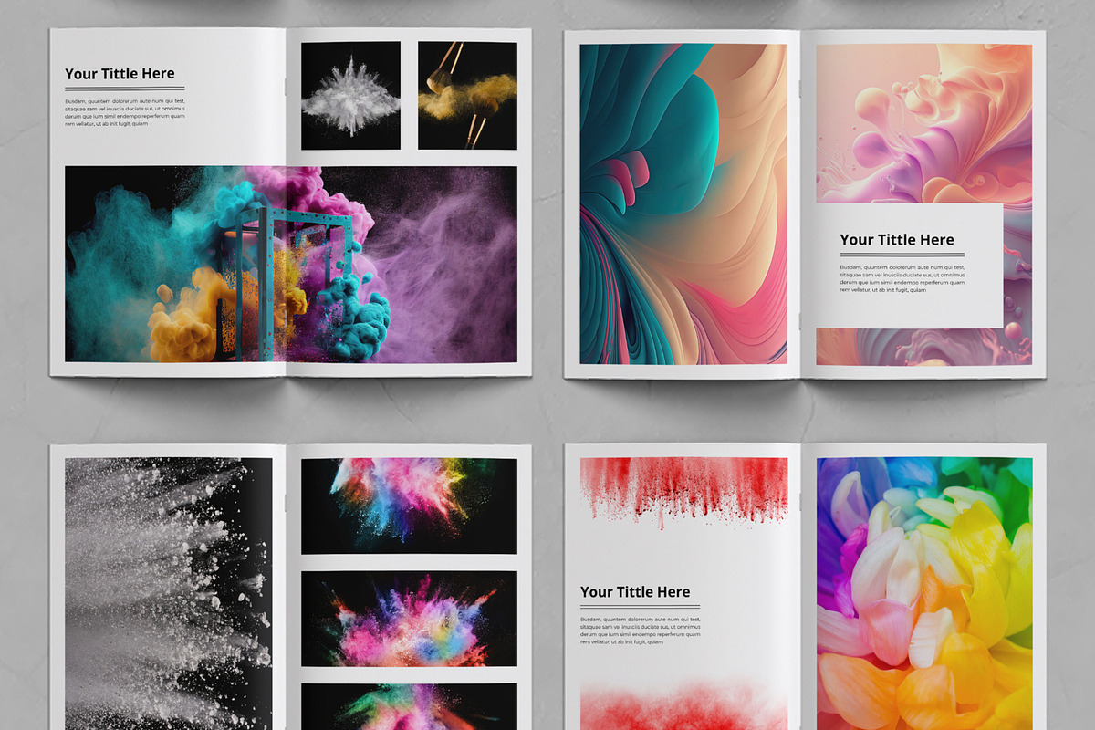Photo Book Design Layout, a Magazine Template by ContestDesign (Photo 4 of 4)