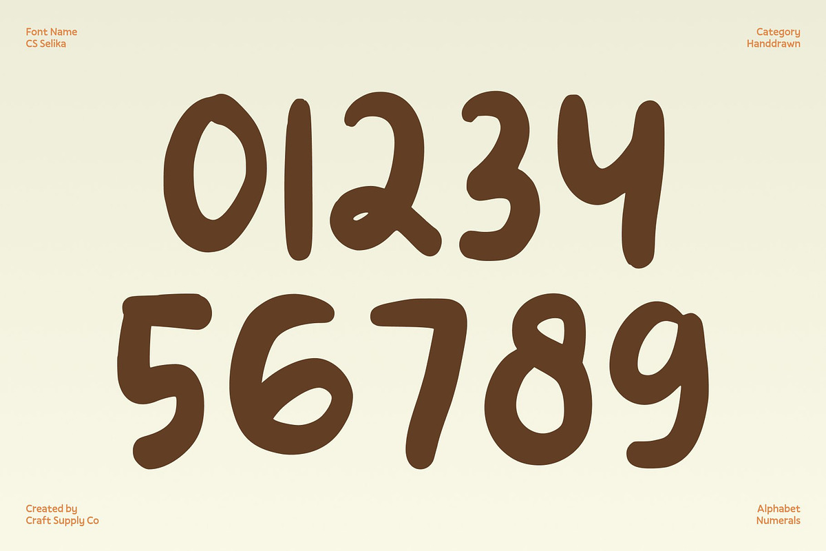 CS Selika – Handwritten Script, a Script Font by Craft Supply Co. (Photo 5 of 8)
