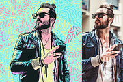 Vector Pastel Photo Effect, an Action Add-On by Amorjesu.com (Thumbnail 15 of 32)