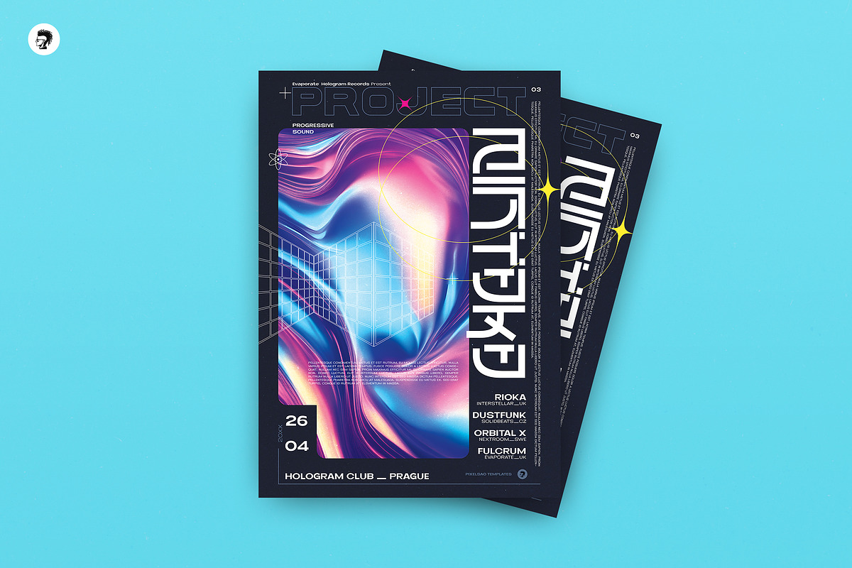 Mintaka – Poster Templates Bundle, a Poster Template by pixelsao (Photo 10 of 12)