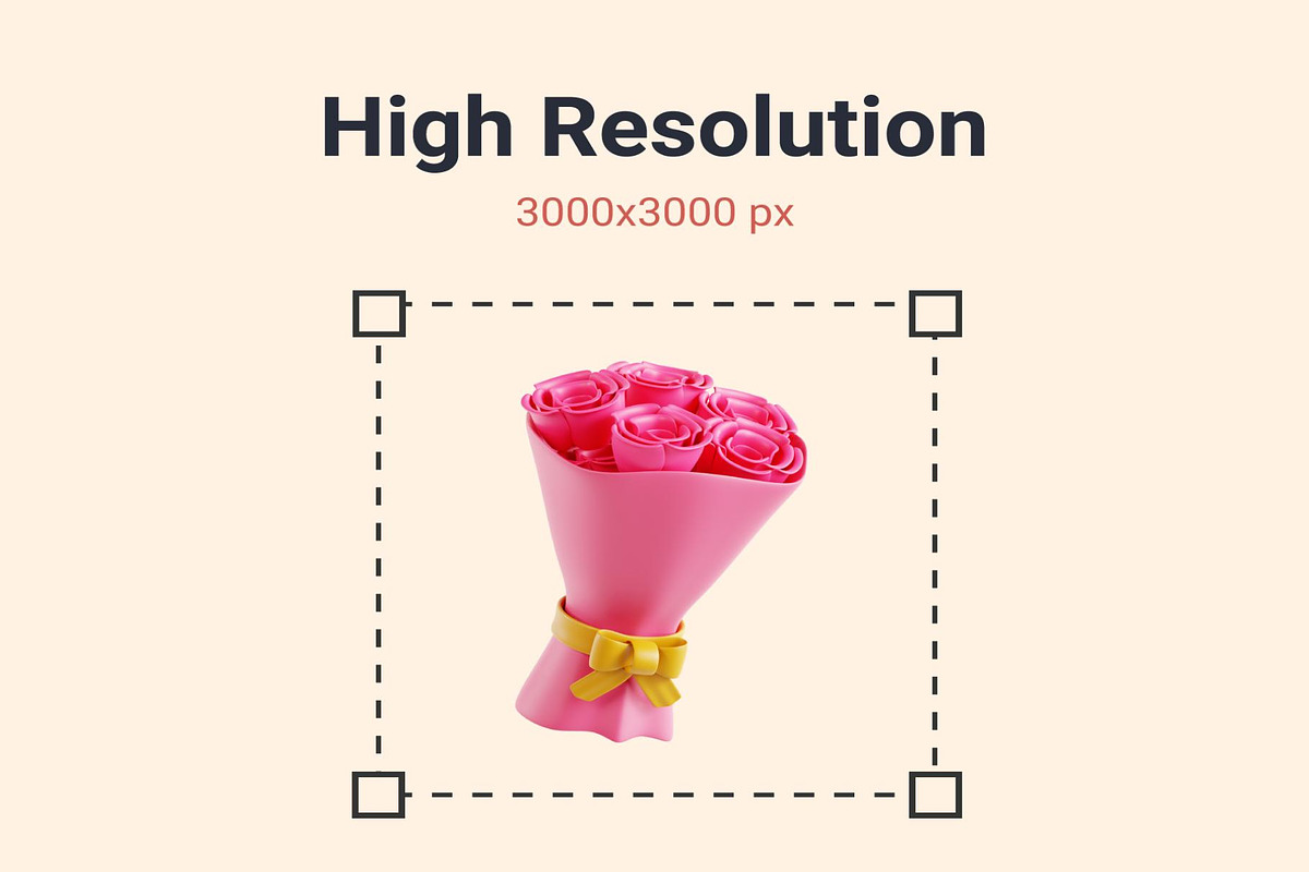 Valentine's Day 3D Icons Pack, an Illustration by Lumina_ui_ux202 (Photo 2 of 6)