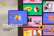 Podcast Bundle Presentation Pack, a Presentation Template by Rocket Template (Thumbnail 13 of 13)