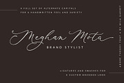 Adore Theory Modern Wedding Font, a Script Font by Mila Garret (Thumbnail 4 of 10)