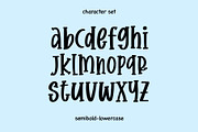 Christmas Midnite Font - Fun Font, a Sans Serif Font by ariodsgn (Thumbnail 3 of 9)