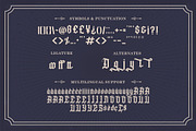 Dutch Brigade - Modern Blackletter, a Blackletter Font by Typefactoryco (Thumbnail 3 of 9)