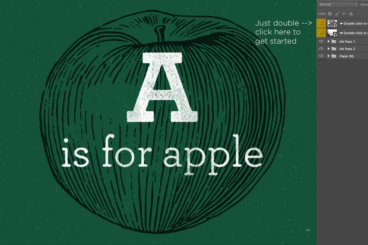 Letterpress Print Kit preview 4