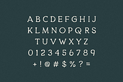 Tres Palmas, a Serif Font by Bruised Goods (Thumbnail 5 of 6)