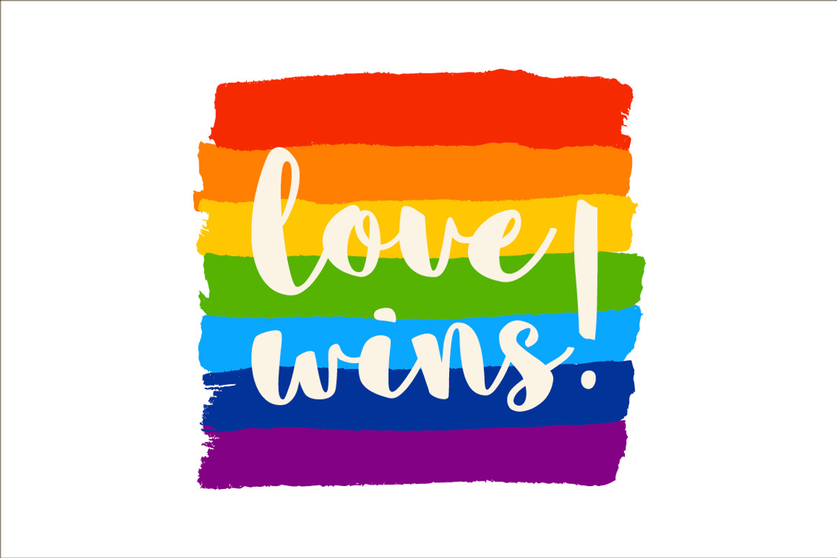 Pride Month Posters, a Decorative Illustration by Lena Kedrova (Photo 2 of 5)