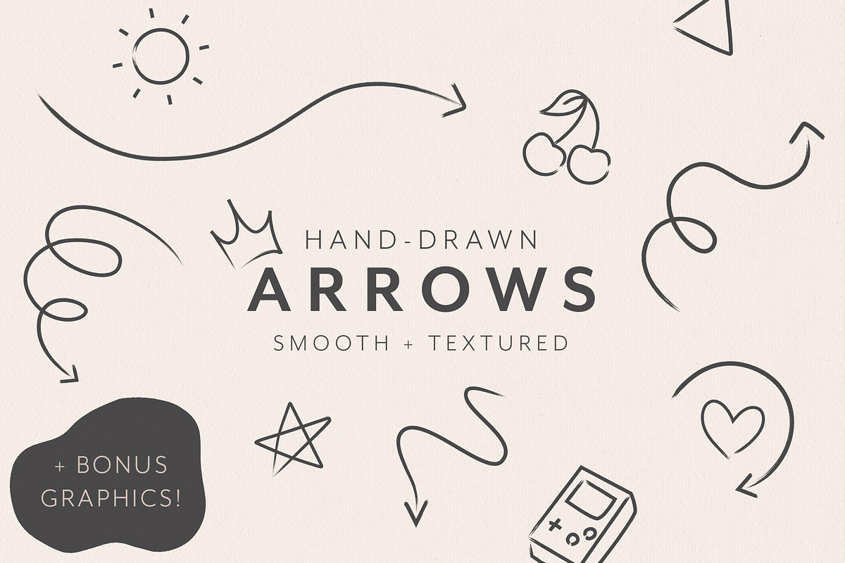 Hand-Drawn Arrows (+ Bonus!), an Object Graphic by Megs Lang (Photo 9 of 9)