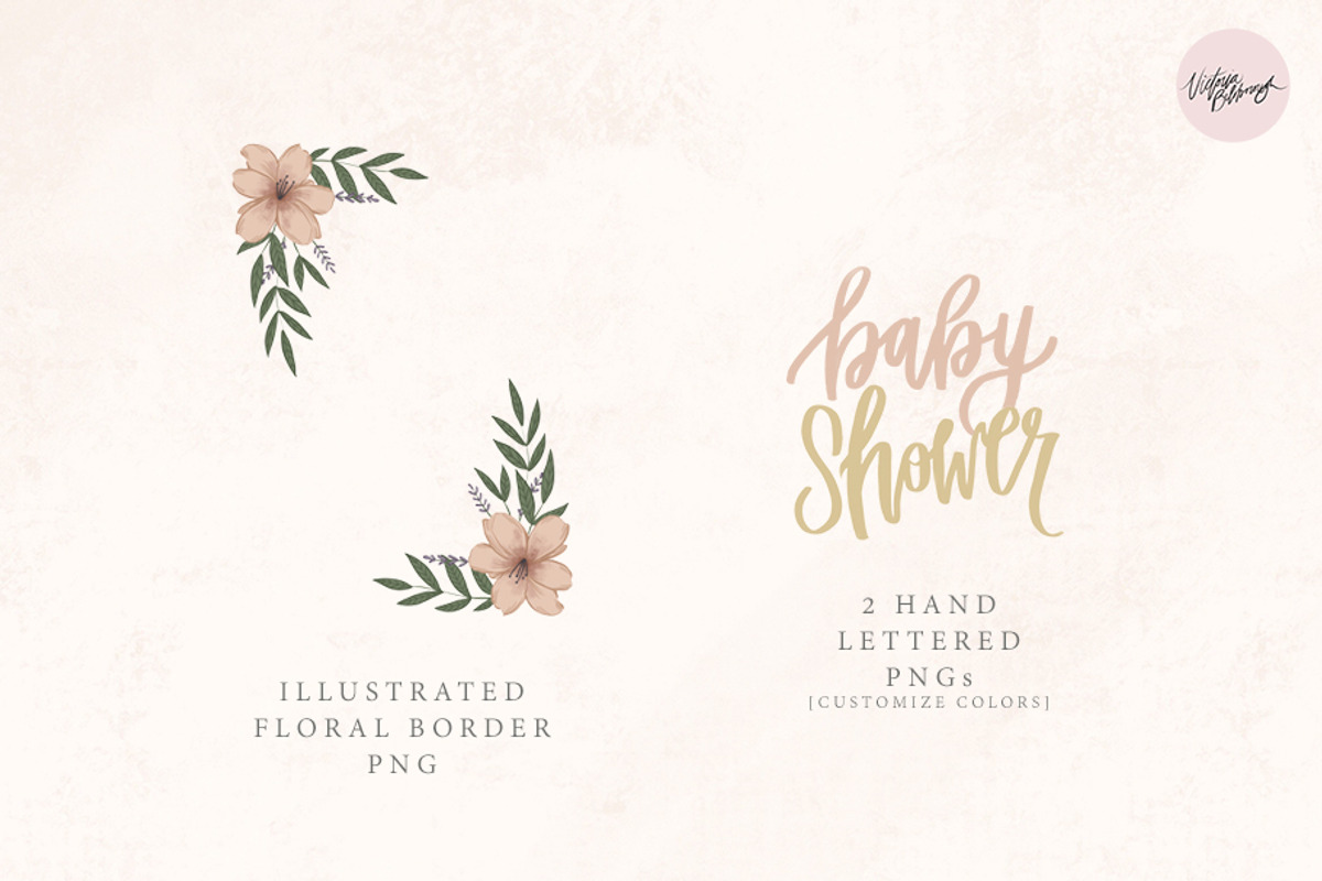 Elegant Floral Invitation Template, an Invitation Template by Victoria Bilsborough (Photo 2 of 2)
