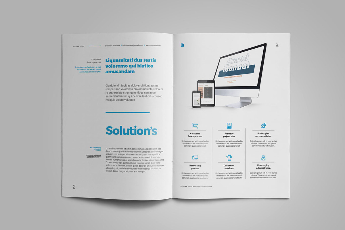 Unite Business Brochure, a Brochure Template by Elite_Standard (Photo 4 of 14)