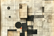 Abstract Minimalist Grid Collage, a Pattern Graphic by Printable Treasure (Thumbnail 7 of 7)