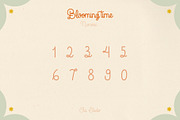 Blooming Time Font, a Script Font by Oui Studio (Thumbnail 4 of 12)
