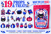Bright Frights Halloween PNG Bundle, an Object Graphic by Designertale (Thumbnail 4 of 10)