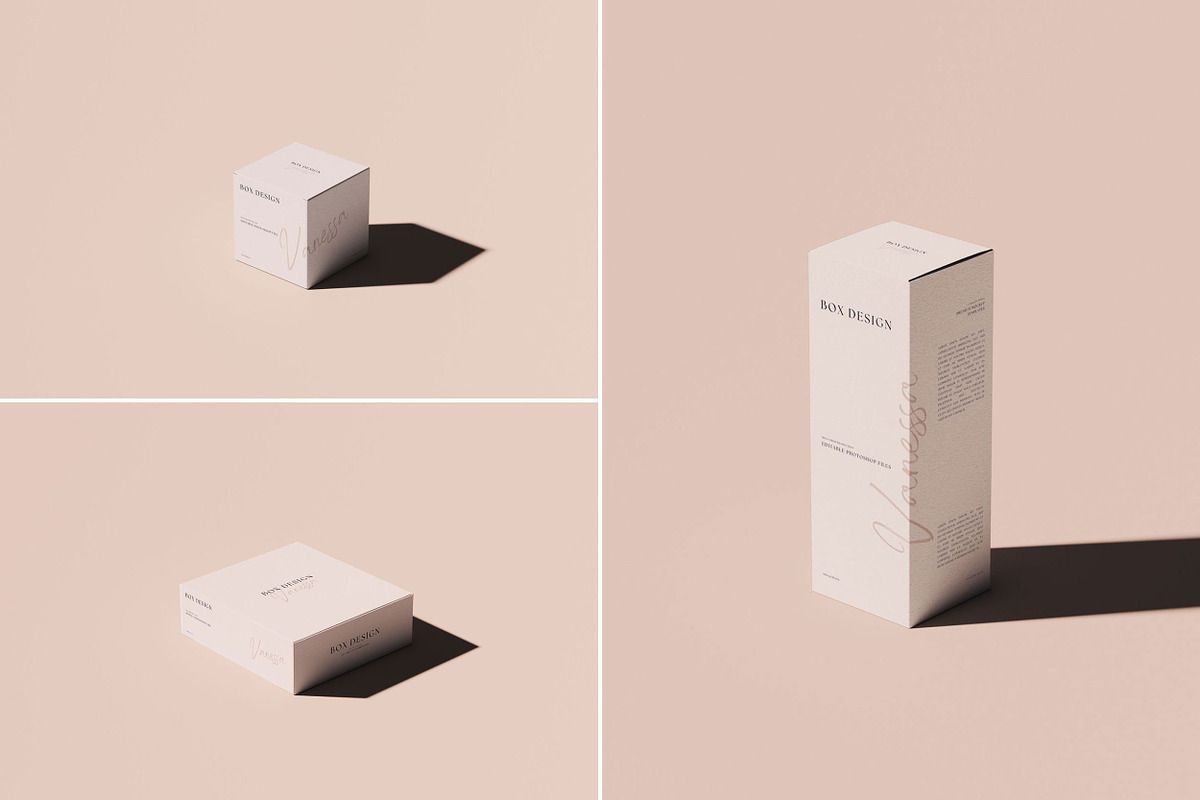 Box Mockup Collection, a Packaging Mockup by Mockup Line (Photo 2 of 9)