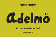 CS Adelmo – Playful Font, a Handwritten Font by Craft Supply Co. (Thumbnail 1 of 8)