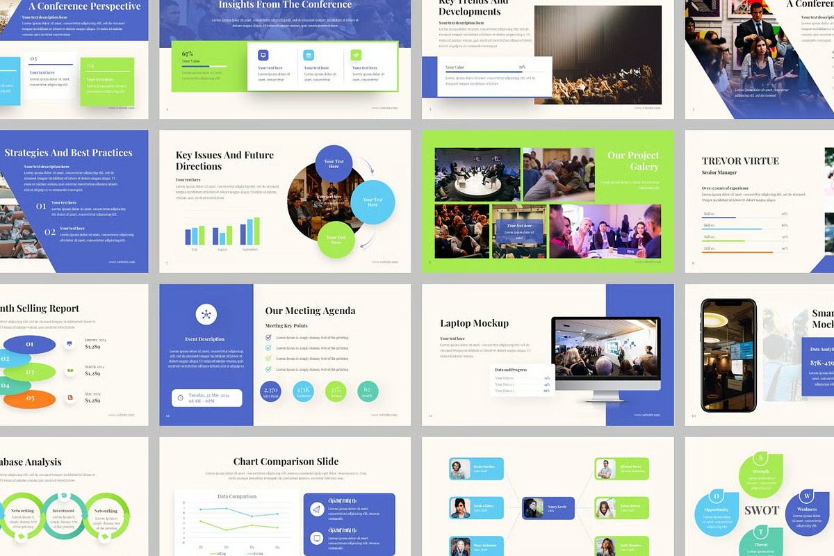 Conference Speaker Powerpoint preview 2