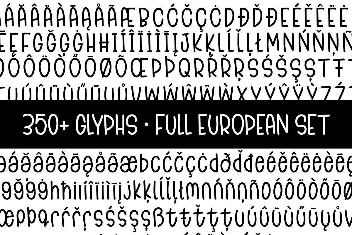 Sniffle - a fun handwritten font!, a Script Font by Little Type Factory (Photo 10 of 11)