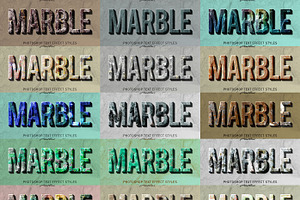 60 Styles Font Wood&Marble