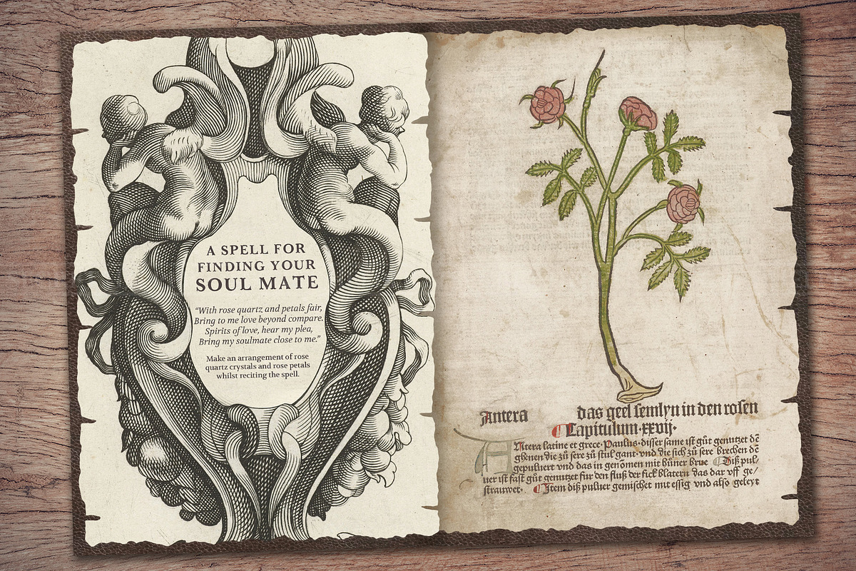 Grimoire Scrapbook Kit, a Decorative Illustration by Secret Helper (Photo 6 of 7)