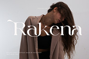 Rakena - Beauty Serif Typeface, a Serif Font by Muflieart (Thumbnail 1 of 10)