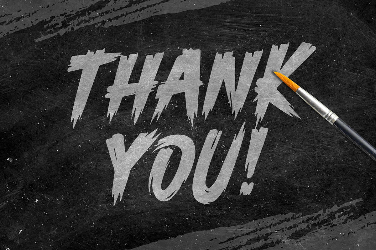 Break brush a Wild brush Font, a Blackletter Font by Blankids Studio (Photo 8 of 8)