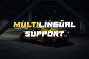 Race Head - Sports Font, a Sans Serif Font by Salamahtype (Thumbnail 7 of 7)