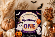 Spooky Halloween Birthday Invitation, an Invitation Template by Arslan (Thumbnail 5 of 5)