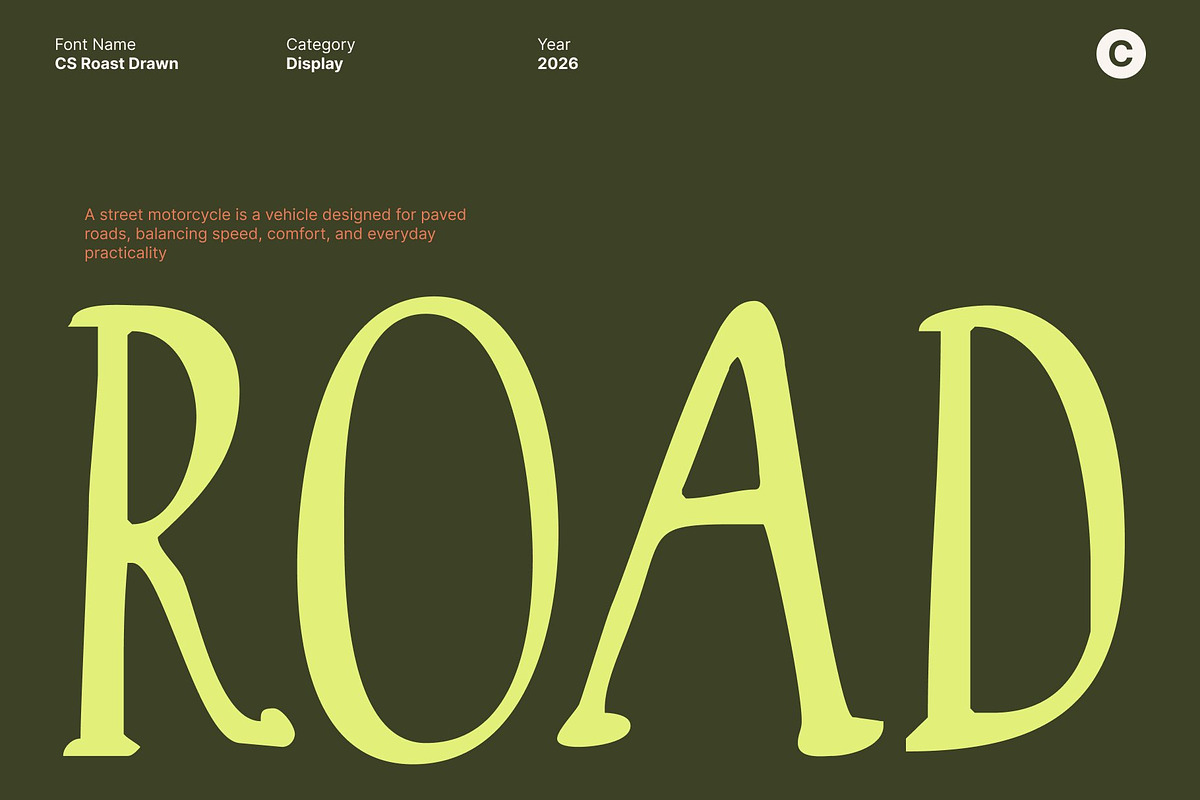CS Roast Drawn, a Handwritten Font by Craft Supply Co. (Photo 5 of 8)
