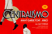 Centralismo - Avant Garde Font, a Sans Serif Font by ikiiko (Thumbnail 1 of 7)