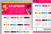 Creative Calendar 2026, a Print Template by Annora Studio (Thumbnail 2 of 6)