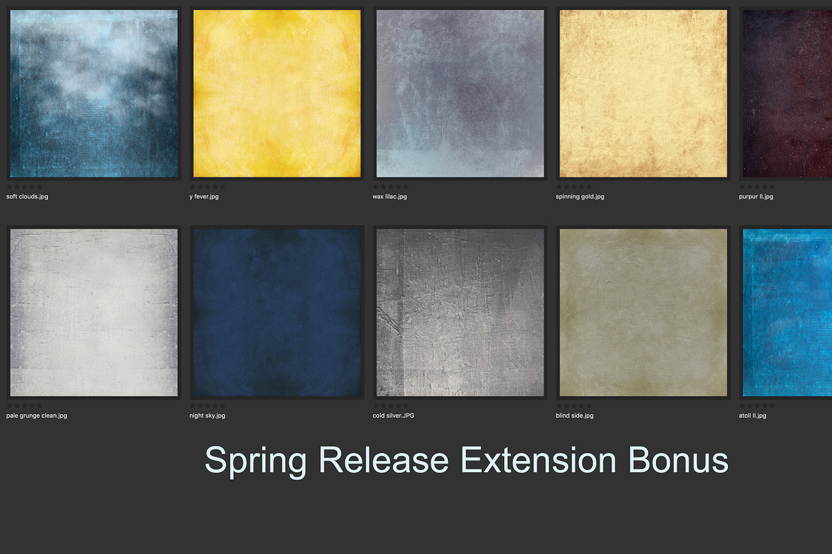 35 fineart textures "Spring Release" preview 3