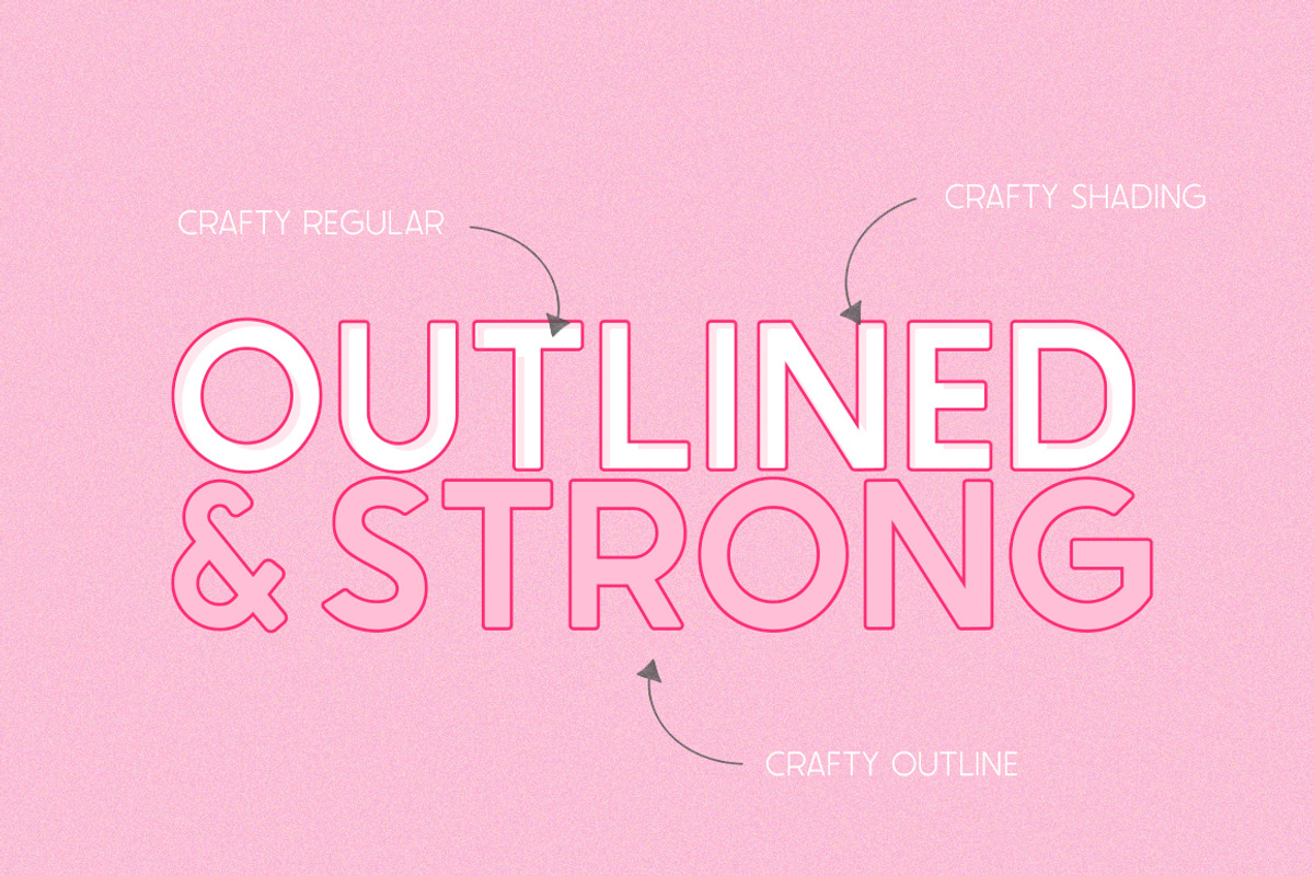 The Crafty Collection (24 Fonts) preview 4