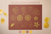 Floral Beauty Set. Daring Sunflower., a Texture Illustration by Illustana (Thumbnail 4 of 10)