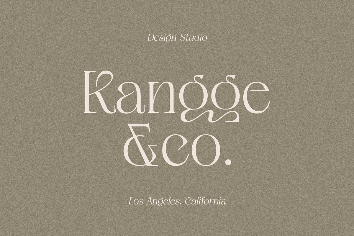 Ageya - Modern Elegant Serif Font, a Serif Font by Kulokale (Photo 4 of 12)