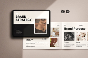 Brand Strategy Framework Template, a Brochure Template by ArtisanaAura