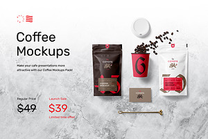 Coffee Mockups - Scene Creator