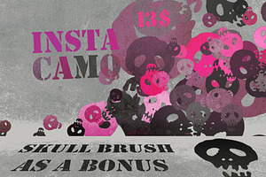 Instant Camo & skull brush bonus