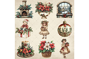 Christmas Traditions Clipart PNG, an Illustration by Memories By Lea (Thumbnail 4 of 8)