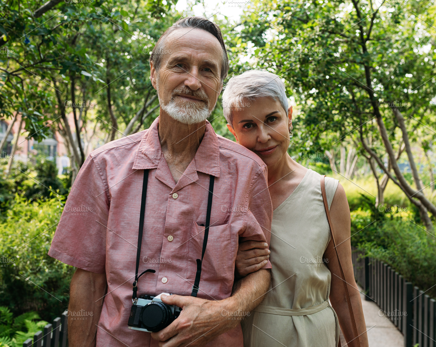 Portrait of two aged people looking, a Person Photo by Artem Varnitsin
