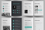 Company Policy Manual Booklet Layout, a Brochure Template by ContestDesign (Thumbnail 3 of 3)