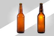 Isolated beer bottle mock-up, a Product Mockup by 1baranov (Thumbnail 1 of 3)