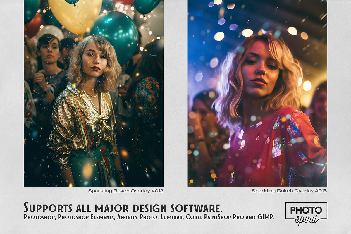 Sparkling Bokeh Effect Overlays, a Brushes & More by PhotoSpirit (Photo 5 of 9)