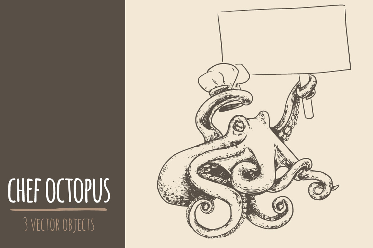 octopus set, an Object Graphic by adi katz (Photo 3 of 3)