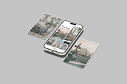 Instagram Stories Mockup, an iPhone Mockup by Graphiculon (Thumbnail 10 of 11)