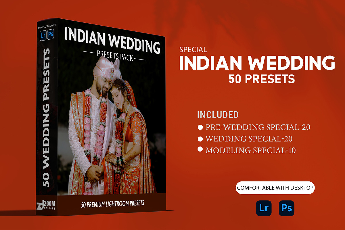 Indian Wedding Presets - Moody Tone, a Preset Add-On by zoomdesigns (Photo 2 of 10)