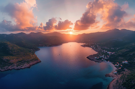 Breathtaking aerial view of the Ioni, a Photo by Iftikhar Alam