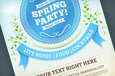 Spring Party Invitation
