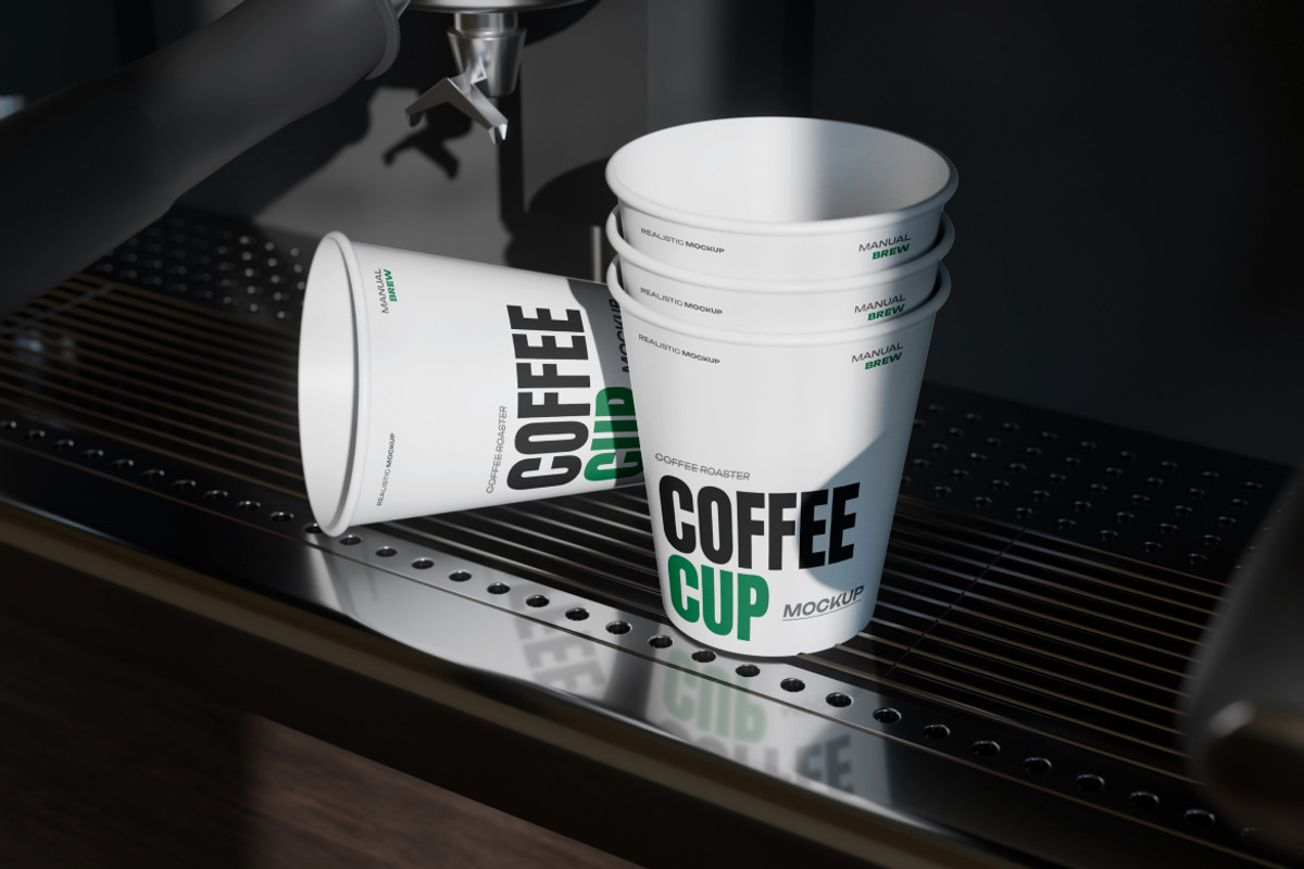 Coffee Cup Mockup, a Cups & Container Mockup by Budogol Studio (Photo 3 of 5)
