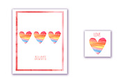Love cards, an Illustration by MiraBell (Thumbnail 2 of 4)